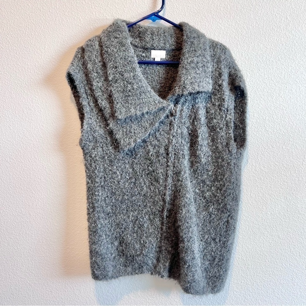 Cozy Gray Women's Vest